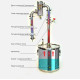 Mast column "Aroma" 30/350/t (2 inches) for heating elements в Биробиджане