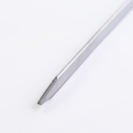 Шампур нержавеющий 670*12*3 мм с деревянной ручкой в Биробиджане