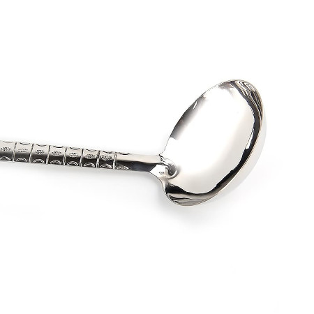Stainless steel ladle 46,5 cm with wooden handle в Биробиджане