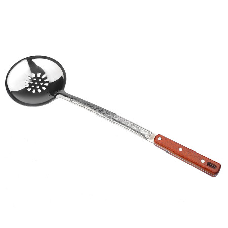 Skimmer stainless 46,5 cm with wooden handle в Биробиджане