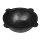 Cast iron cauldron 8 l flat bottom with a frying pan lid в Биробиджане