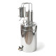 Cheap moonshine still kits "Gorilych" double distillation 20/35/t (with tap) CLAMP 1,5 inches в Биробиджане